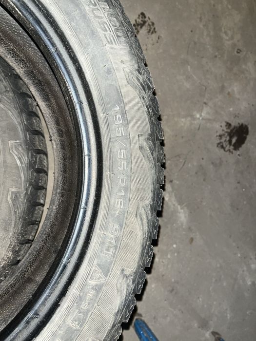 Продам зимние шины 195/55/16