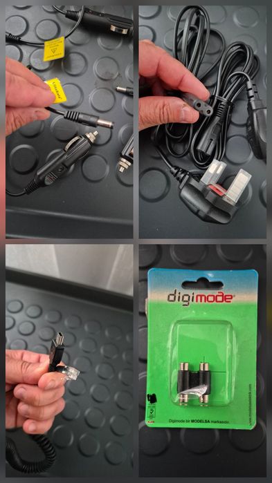 Diferite cabluri alimentare 12V si 220V