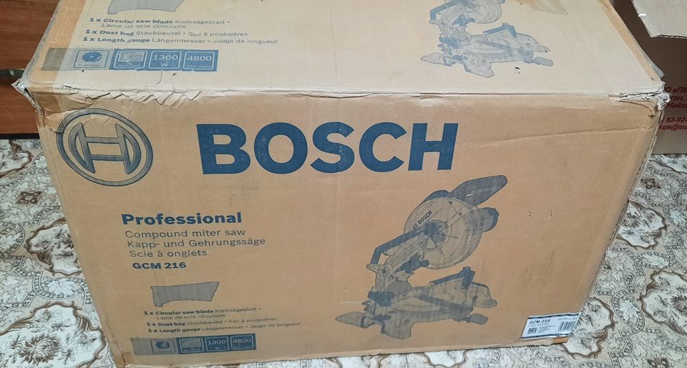 Торцовочная пила Bosch