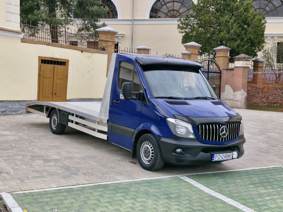 Mercedes Sprinter 319 3.0 V6 Platforma auto Euro 6 Autoplatforma nu IVECO daily