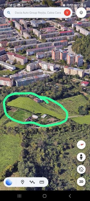 Teren  extravilan  Reșița