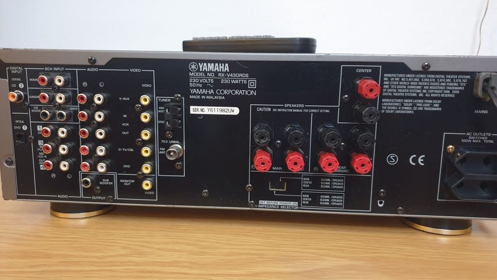 Av receiver Sony STR-DB940QR, Yamaha  RX-V430RDS