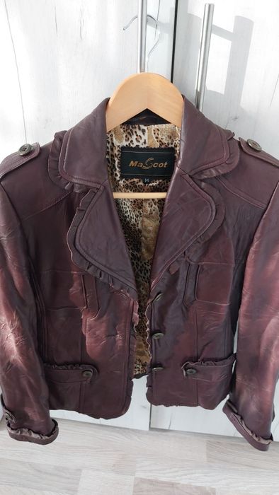 Sacou de dama, din piele naturala, M