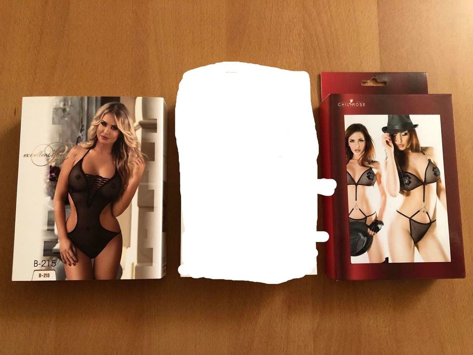 Два комплекта Ново дамско луксозно бельо в кутия