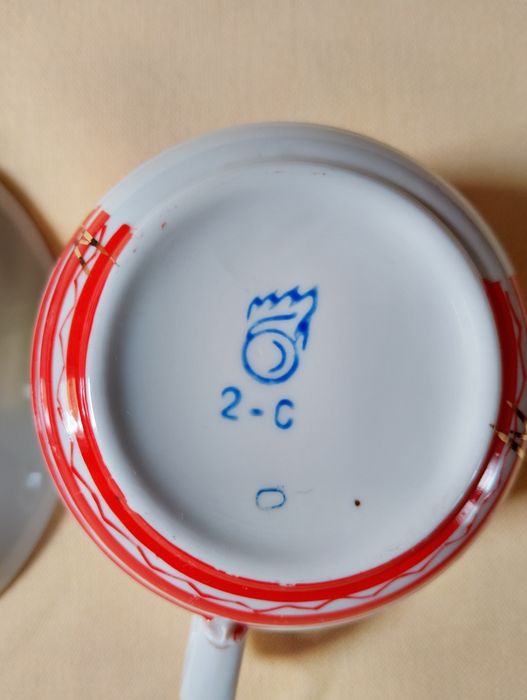 Много красив руски сервиз за чай