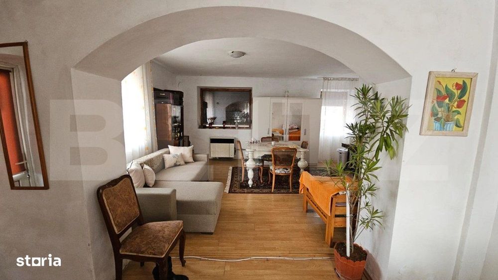 Casa Ultracentrala Aiud, 2 camere, 105mp, curte 423 m, Pretabil SP Com