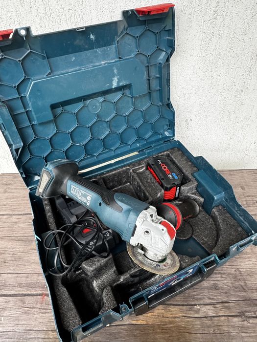 Flex Bosch GWX 18V-15P, acumulator ProCore 5.5Ah