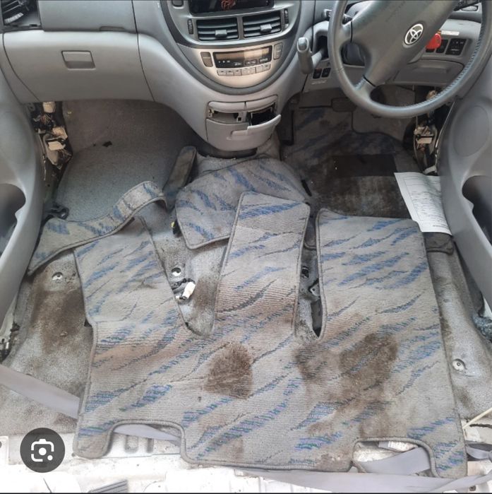 Toyota Estima 2001 сиденья салон разбор