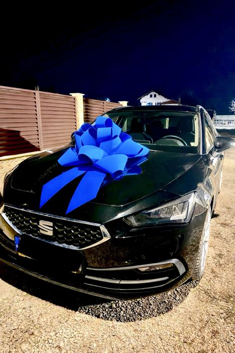 Луксозна, обемна панделка, голяма, за кола,автомобил, подарък,украса