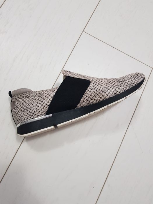 Pantofi Tamaris, noi, piele naturala, nr. 39