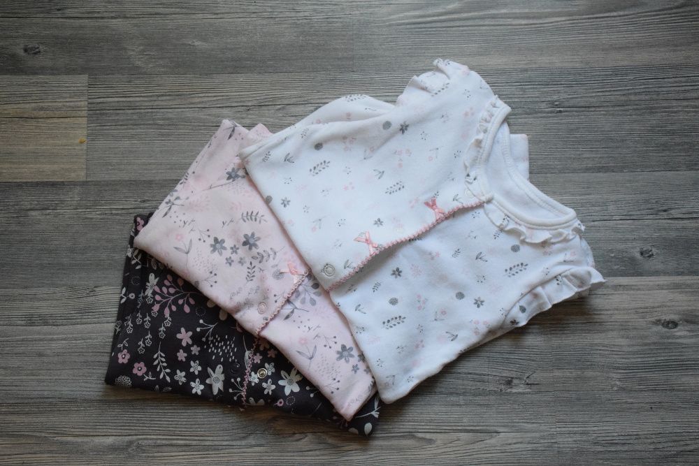 George 3 бр. бебешки ромпера 0-3 месеца