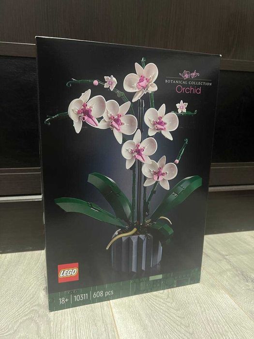 лего набор цветы