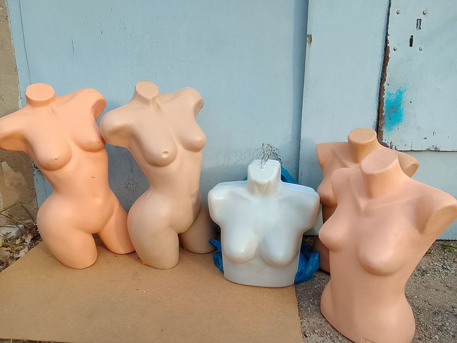 Маникены фигурные, полугрудки