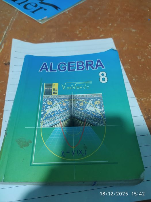 Algebra kitob 8 sinf
