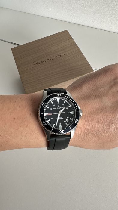 Ceas Hamilton Khaki Navy Scuba Automatic - full set