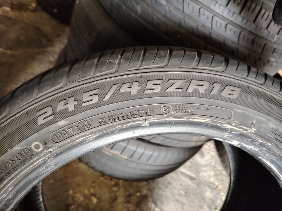 245/45 R18 Austone de vară ZR cu buză pt jante