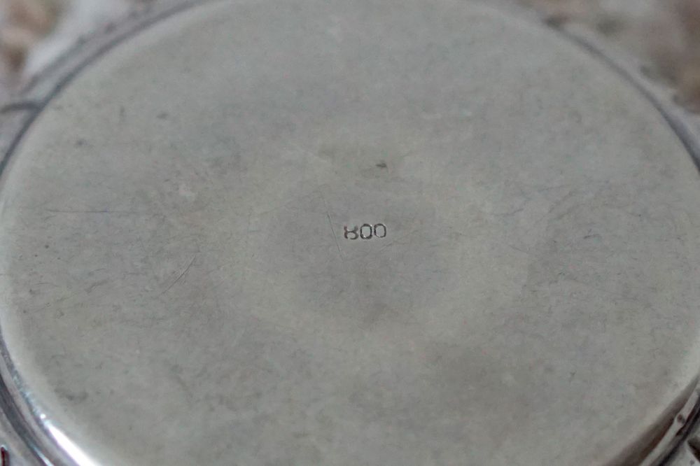 Recipient din argint 800