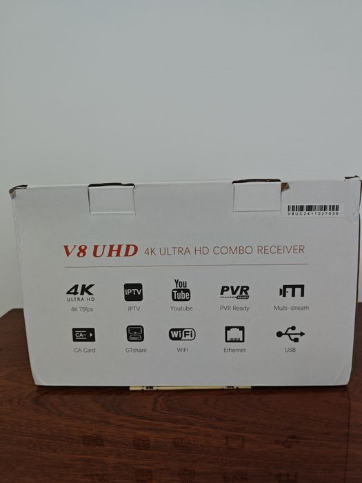 Receptor satelit GT Media V8 combo UHD