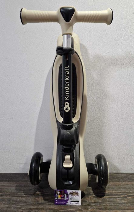 Scaun de masa si Trotineta copii 2-in-1 cu sezut KinderKraft Halley