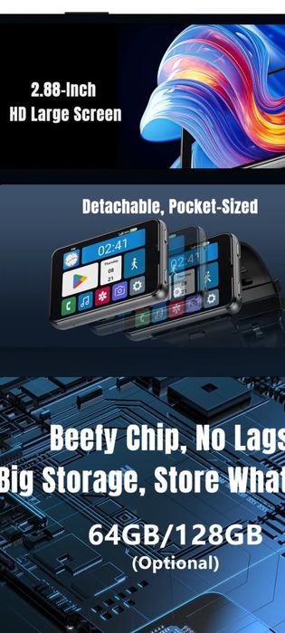 Смарт часовник 4G LTE  Smart Watch S999