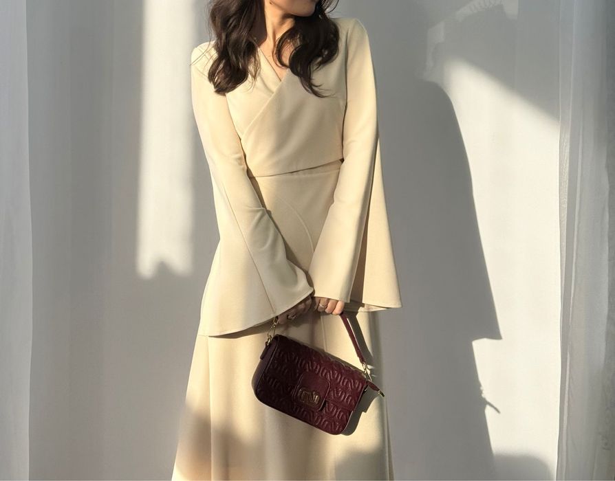 Бежевое платье !