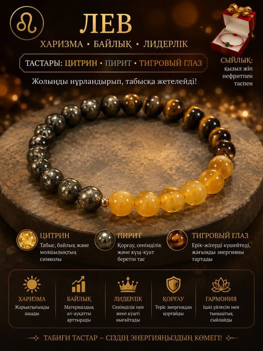 Браслеты из натуральных камней