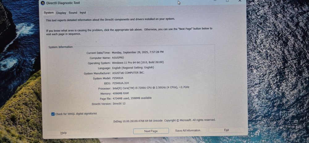 Laptop 15.6 " Asus Pro