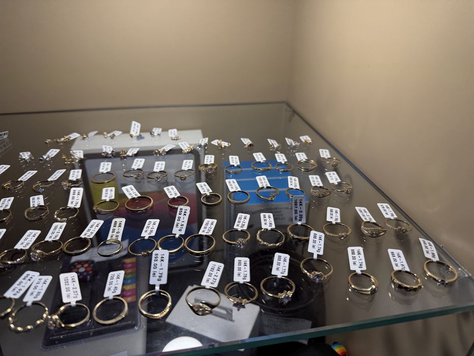 Bijuteria ROYAL: Bratara Lant  Inel Cercei  Aur 14K  dama barbat 585