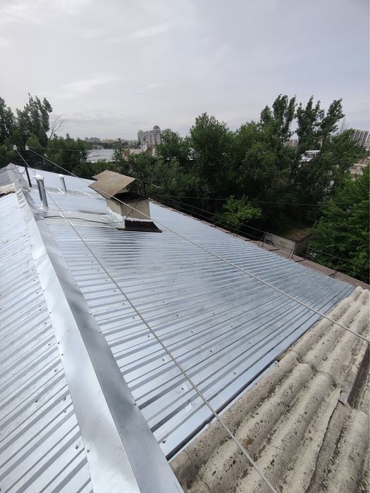 Протекает крыша? Ремонт кровли | Замена шифера на профлист