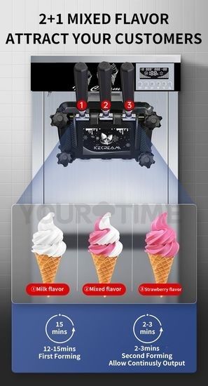 Muzqaymoq marojni aparat freezer DONPER Muzqaymoq tayyorlagich морожне