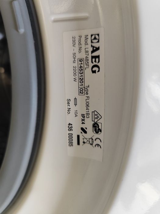 Masina de spalat AEG de 8 kg