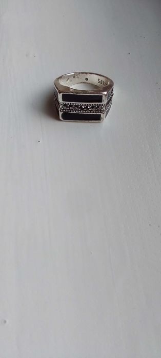 Серебряное кольцо печатка