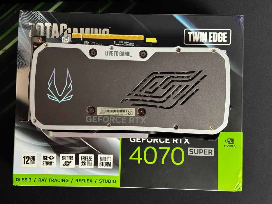 ZOTAC Nvidia RTX 4070 Super 12GB