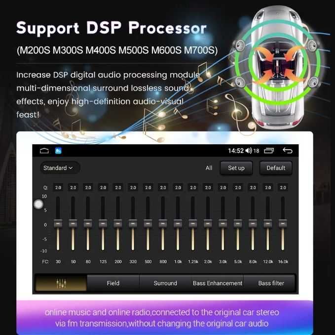 Navigatie 9", VW, SKODA, SEAT, 4+32, 8Core, Carplay, MONTAJ INCLUS