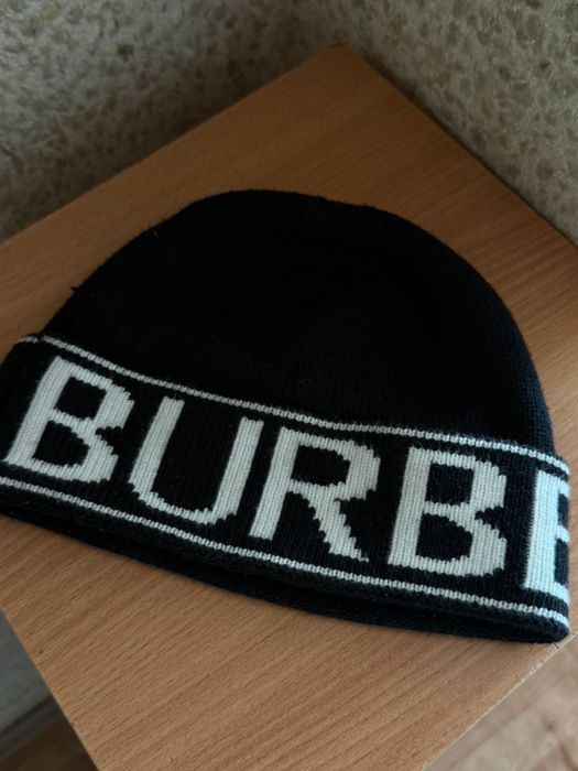 Black Шапка burberri