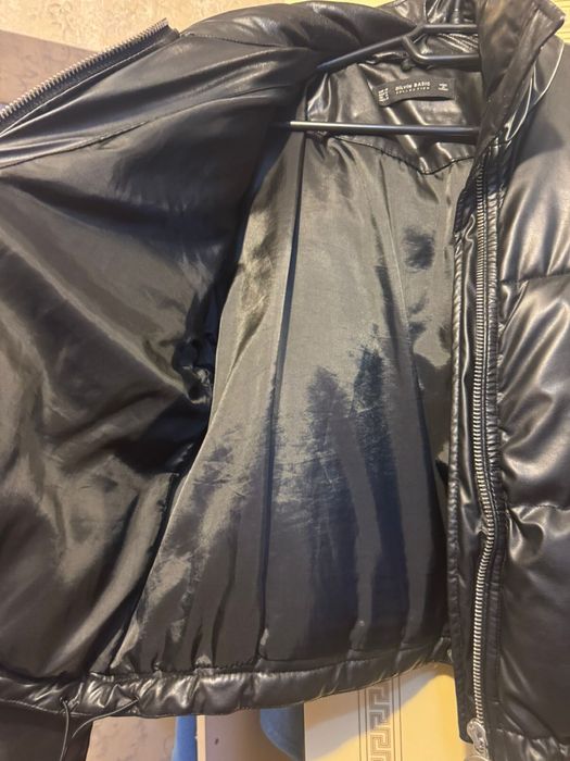 Куртка кожанная