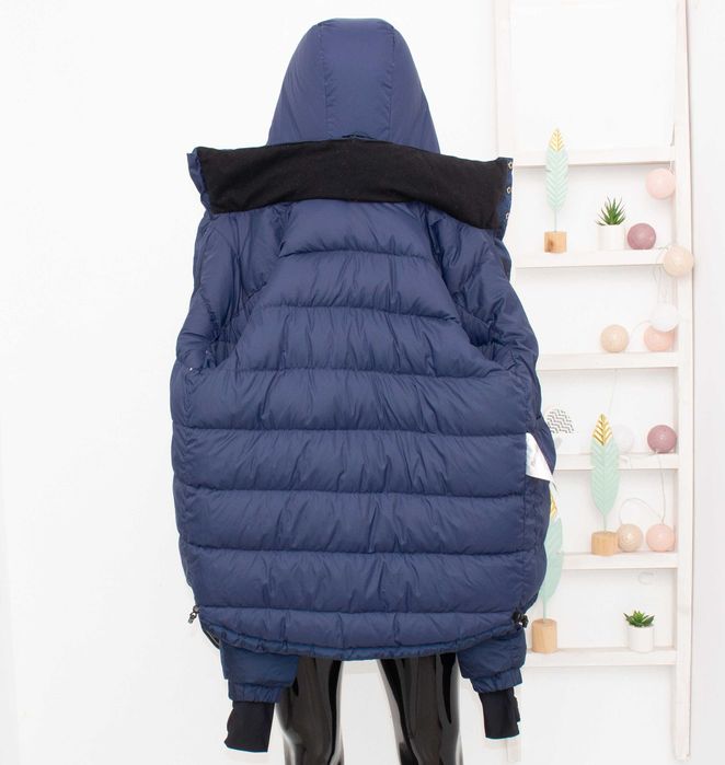 BERGANS Down Jacket оригинално мъжко пухено яке синьо пълнеж пух S