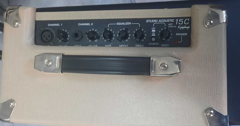 J & D chitara electrica model telecaster cu amplificator Epiphone 15C