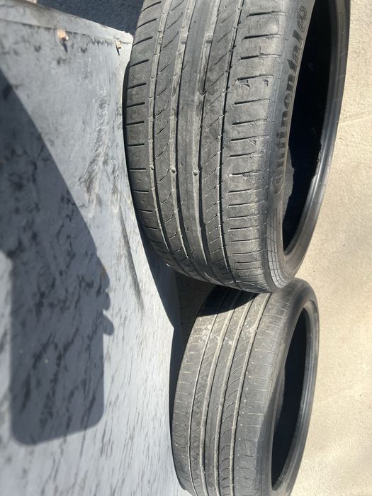 225/40/19 пара шины Continental