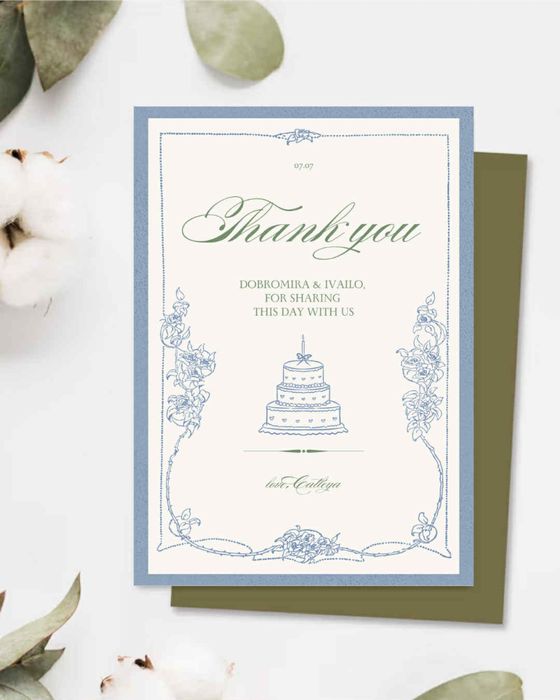 Декорация за маса с персонален дизайн