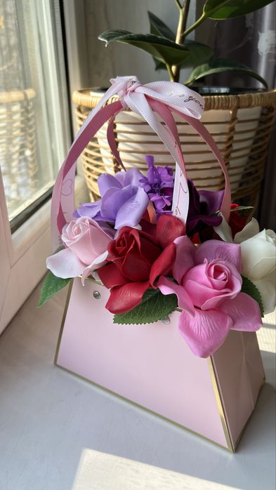 Мыльные цветы, мыльные букеты