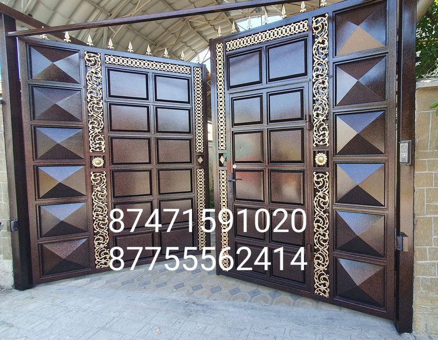 Покраска крыш фасада