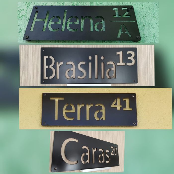 Numar casa personalizat / Numere de strada