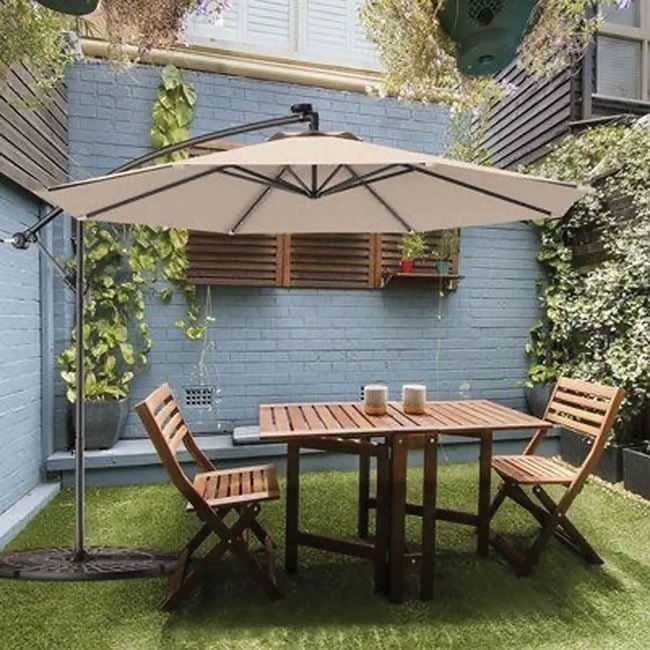 Градински чадър висящ 3 м