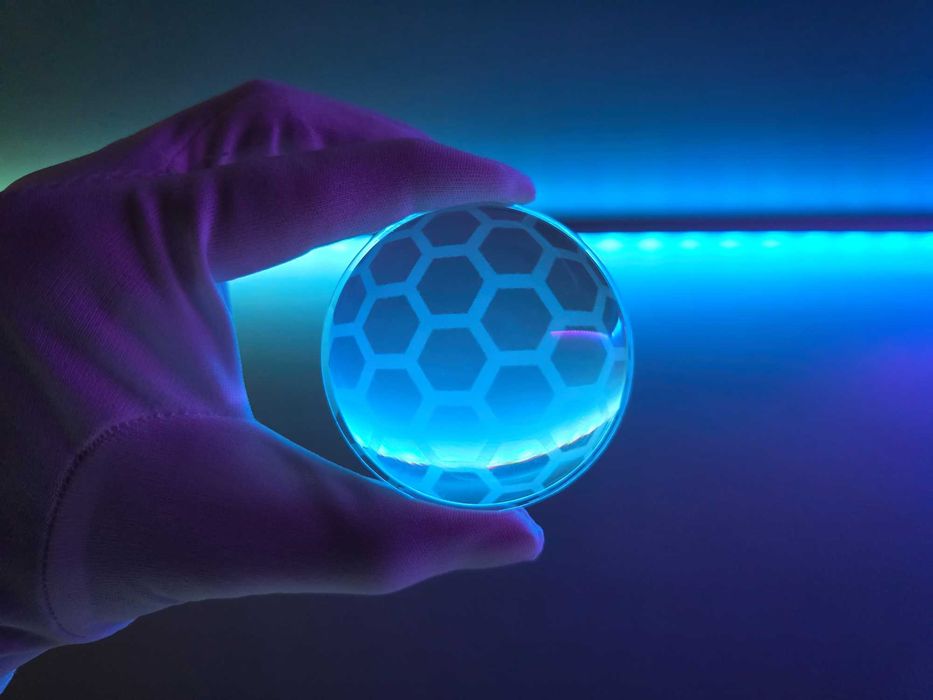 Стъклени лупи - гравирани