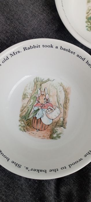 Peter rabbit.Детски купички със зайчето питър