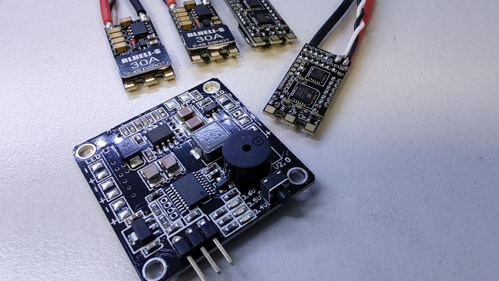 Set ESC Motor Brushless BLHeli_S D-shot + PDB Matek 5 in 1