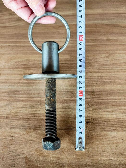 Manere din inox pentru cavou - 8 bucati