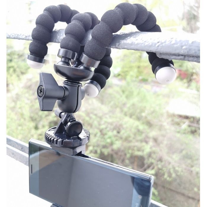 HSU Sport трипод – 20 см за смартфон и фотоапарат | подсилен дизайн