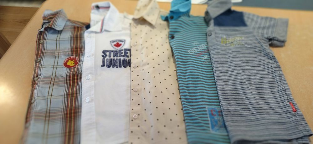 Детски тениски, ризки, потници, тънки блузки, анораци